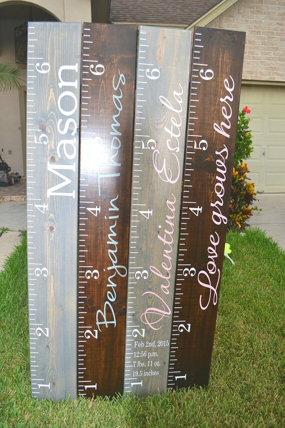 Etsy Height Chart