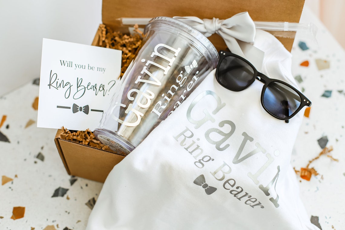 Ring Bearer Gift Ring Bearer Gift Box Jr. Groomsman Gift Etsy