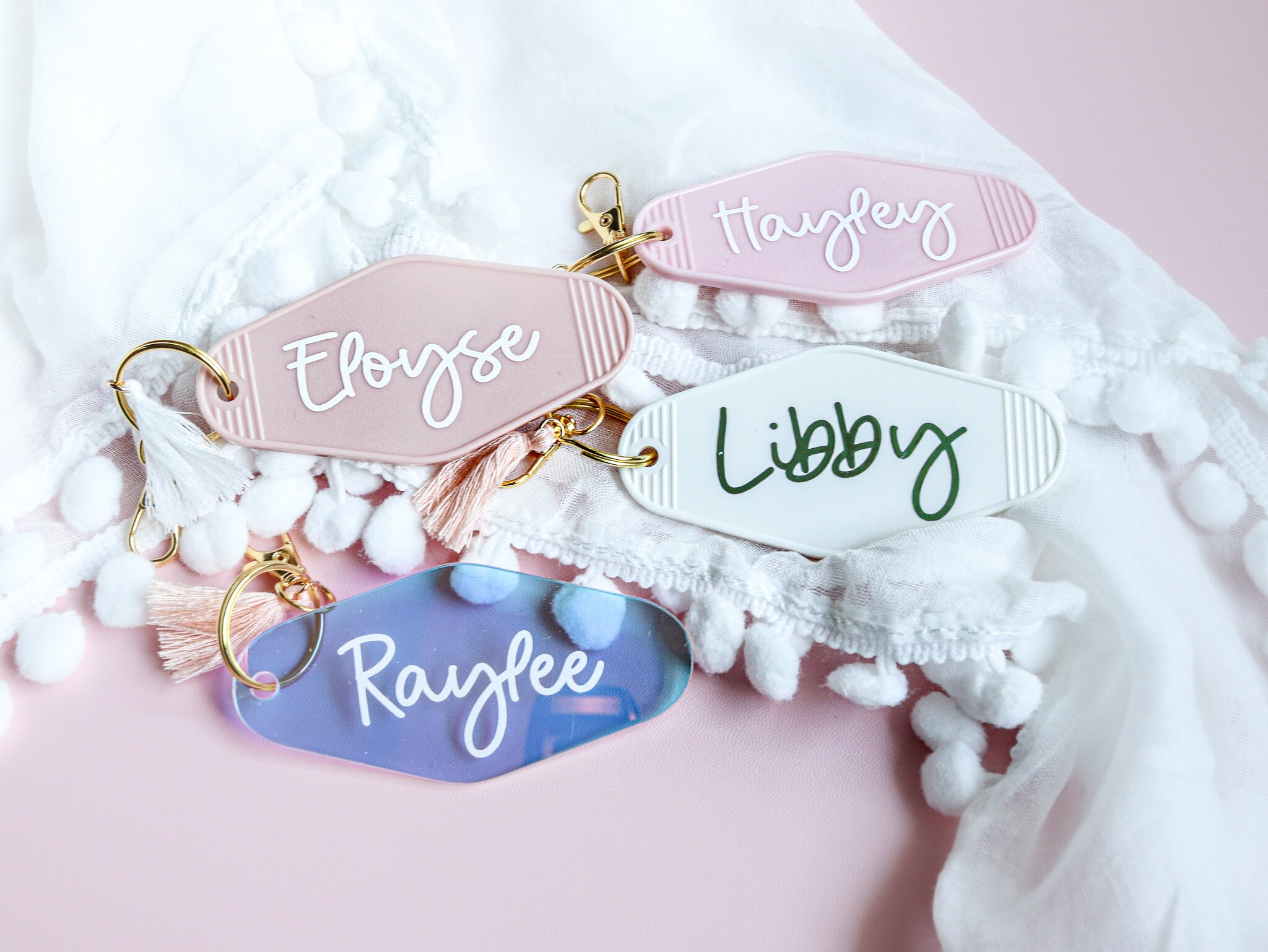 Personalized Motel Keychain Custom Saying Motel Keychain Etsy