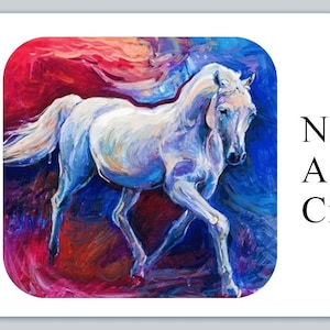 30 Personal Address Labels Prancing Horse Painting (p 15)