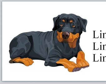 Dog Address Labels - Etsy