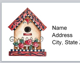 Birdhouse Labels - Etsy