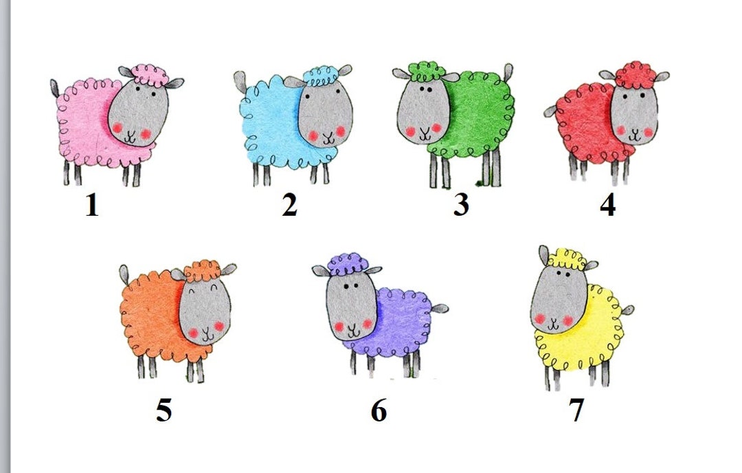 Sheep With Labels 30 Personal Address Labels Cartoon Sheep (jx 714) - Etsy
