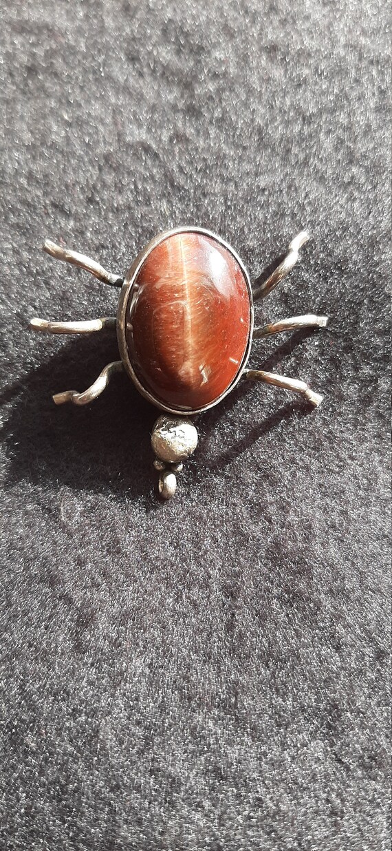 Native American Beetle Pin/Pendent - image 4