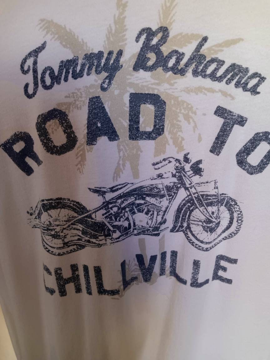 Tommy Bahama Road to Chillville/Motorcycle Long Sleeved Shirt XXL