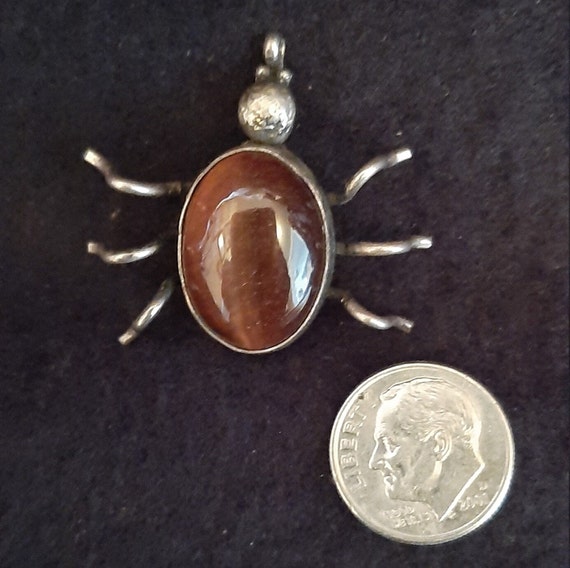 Native American Beetle Pin/Pendent - image 1