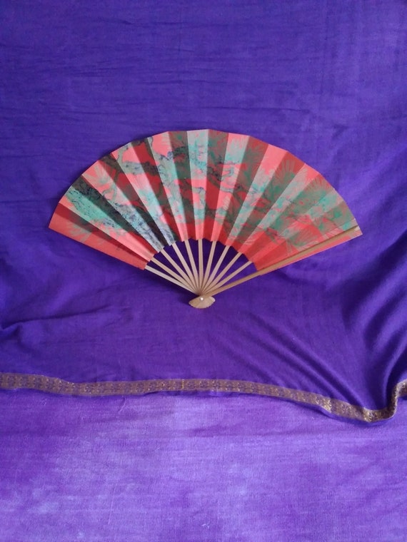 japanese folding fan big Gem