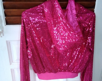 pink sequin jackets