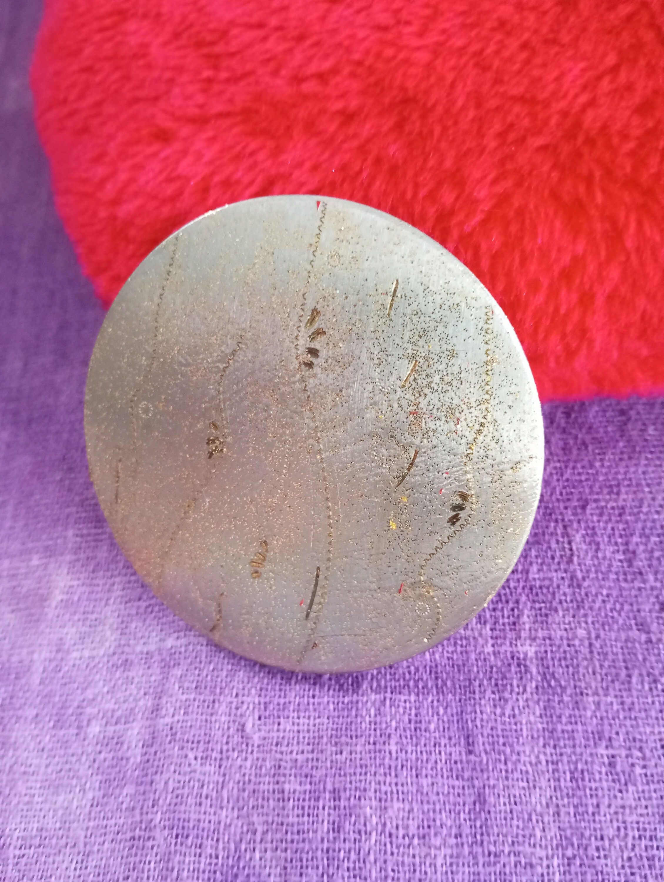 custodia compatta vintage giapponese in polvere con custodia per il trucco con scatola a specchio Giappone