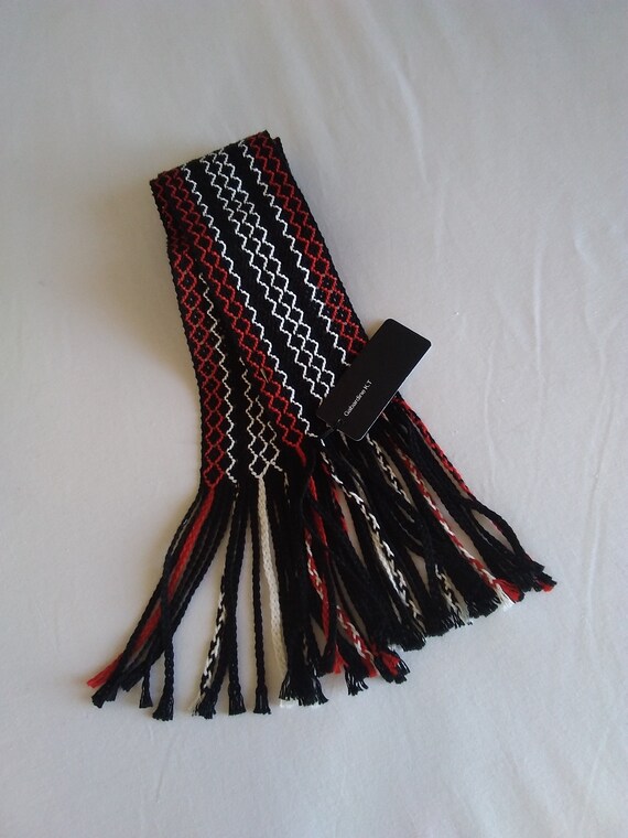 Vintage Japanese Obi Belt: Handmade Cotton Kimono Sash