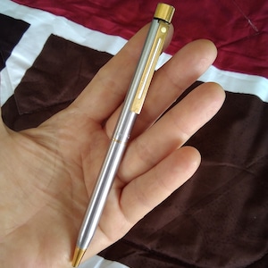 vintage pen Sheaffer white dot blue ink fine Sheaffer pen original vintage
