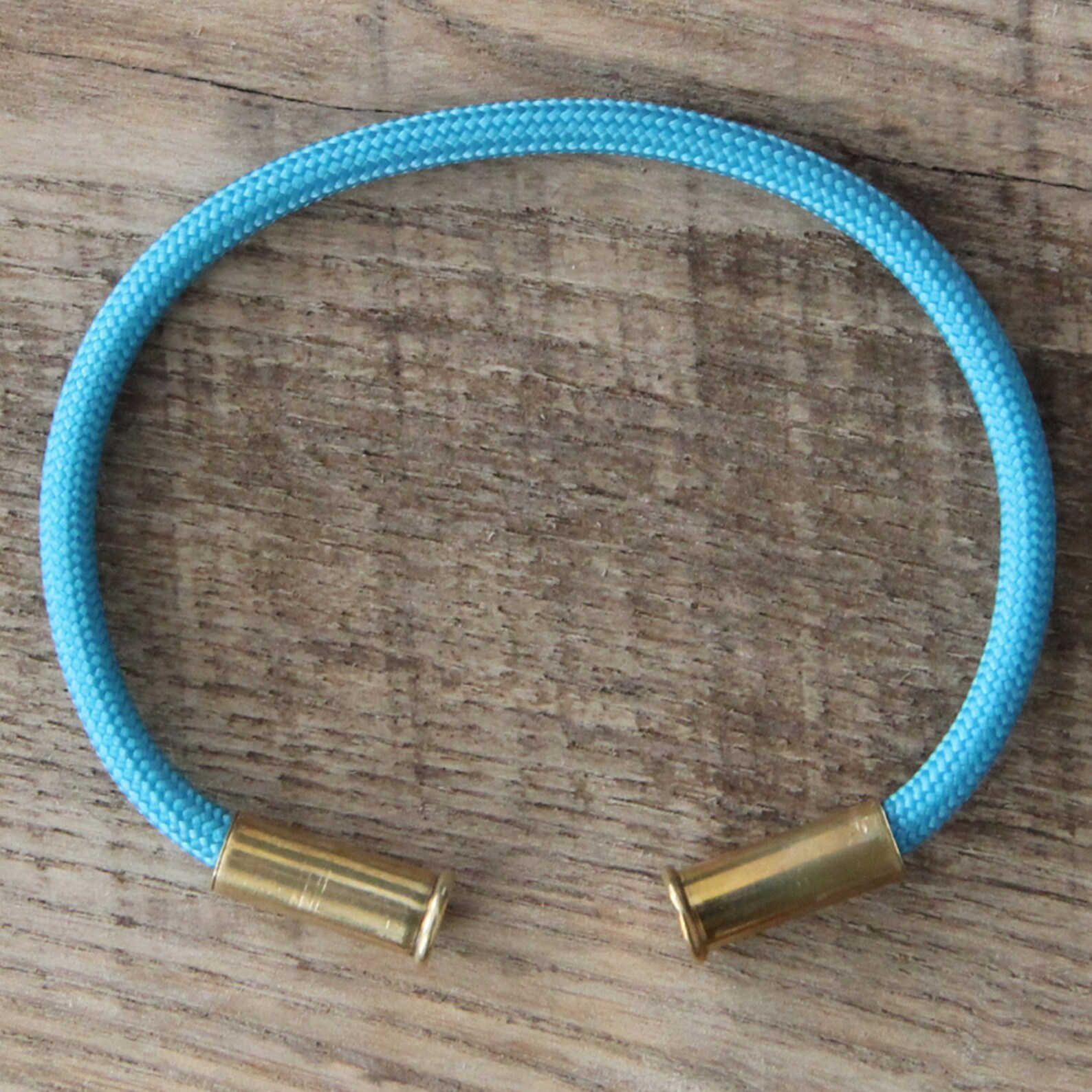 Bullet Casing Bracelet Electric Turquoise 550 Paracord BRZN Etsy
