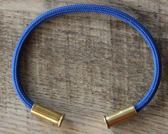 BRZN Recycling .22 Bullet Gehäuse Navy 550 Paracord Bracelet