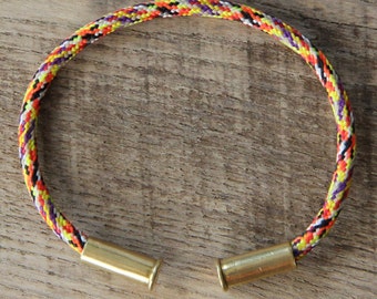 BRZN Recycled .22lr Bullet Casing Overkill Camo 550 Paracord Bracelet