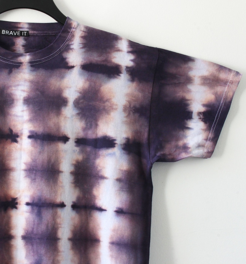 Mens Tie Dye Brown T Shirt Xl/brown Tie Dye Etsy