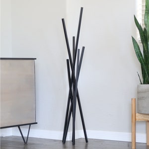 Metal Floor Sculpture Abstract Contemporary Art Large Modern Standing Decor by Petrykowski