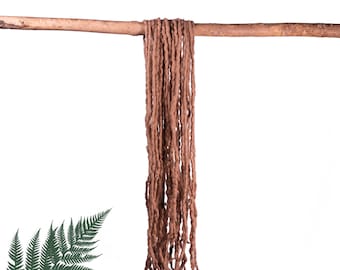 Camel Wool Dreads - 10 pieces - Double Ended
