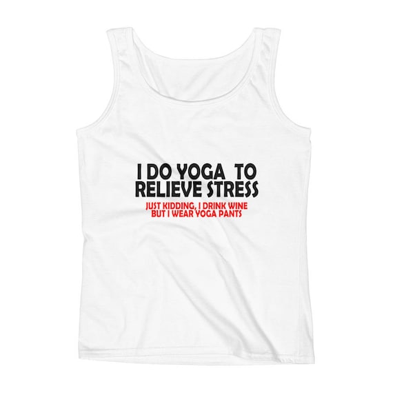 funny yoga tanks