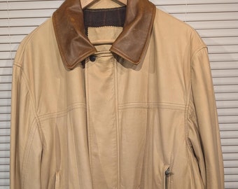 Vintage Lone Pine Leather Barn Coat, Exceptional Condition! Size X/L (46)