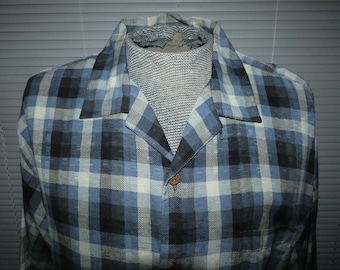 Vintage Large Tommy Bahama Mens Hawaiian Camp Shirt, 100% Silk