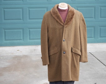 Vintage Winter Carcoat by Stonehaven, Large, 100% Wool, Made in America, Great Coat1