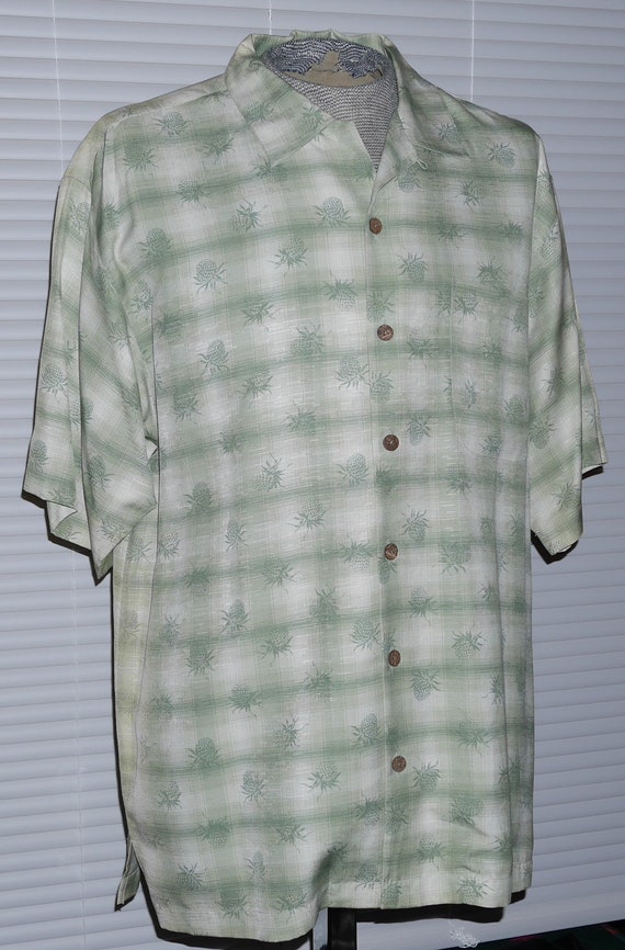 Vintage Medium Tommy Bahama Mens Hawaiian Camp Sh… - image 2