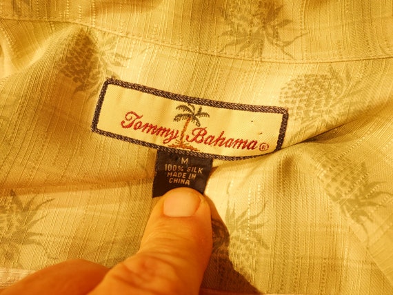 Vintage Medium Tommy Bahama Mens Hawaiian Camp Sh… - image 3