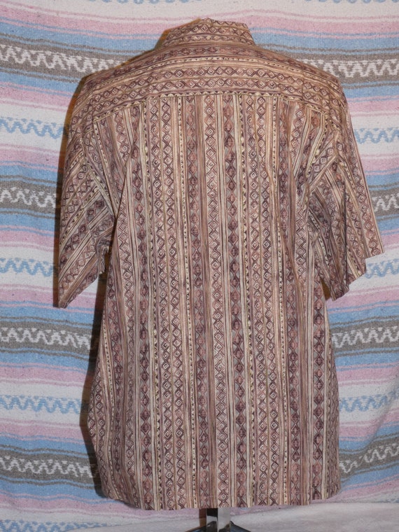 Vintage Men's Tori Richard Hawaiian Shirt, XL, 10… - image 7