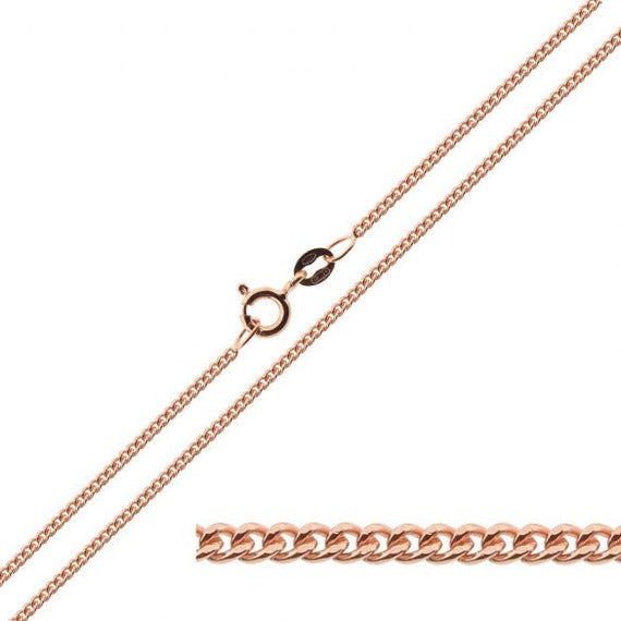 9ct Rose Gold Small Engravable Heart Pendant Necklace 16 - 18 Inches |  Jewellerybox.co.uk