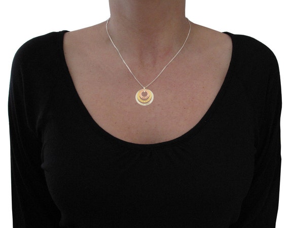 Second Hand Gold Triple Herringbone Necklace | RH Jewellers