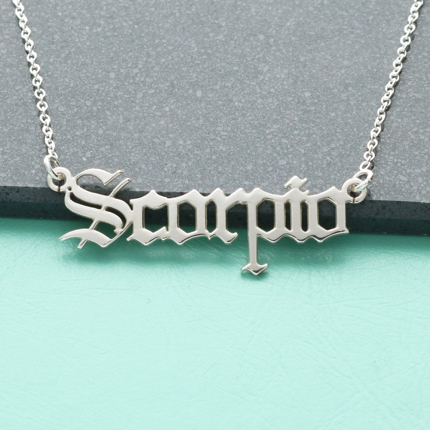 Necklace Gothic Horoscope | Etsy 