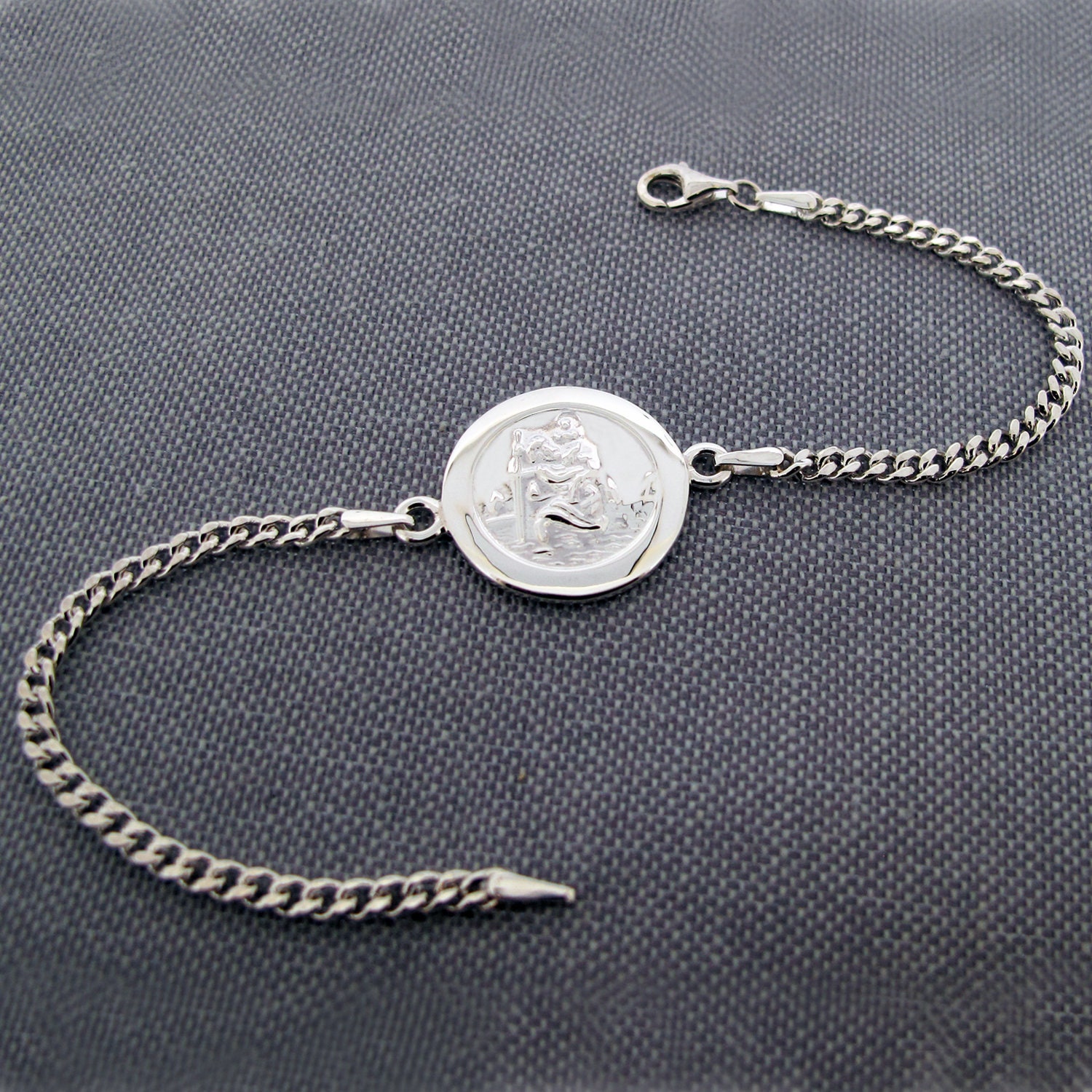 mens locket bracelet