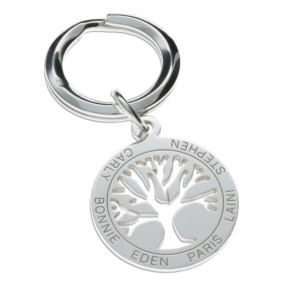 Silver keychain discount