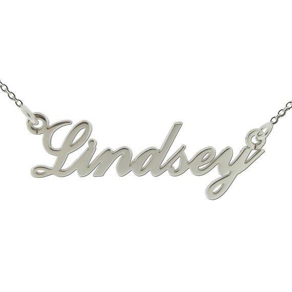 personalised girls necklace