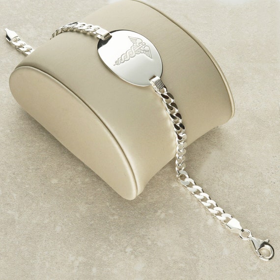 Adjustable Medical Alert Bracelet | Custom Engraved | Canada