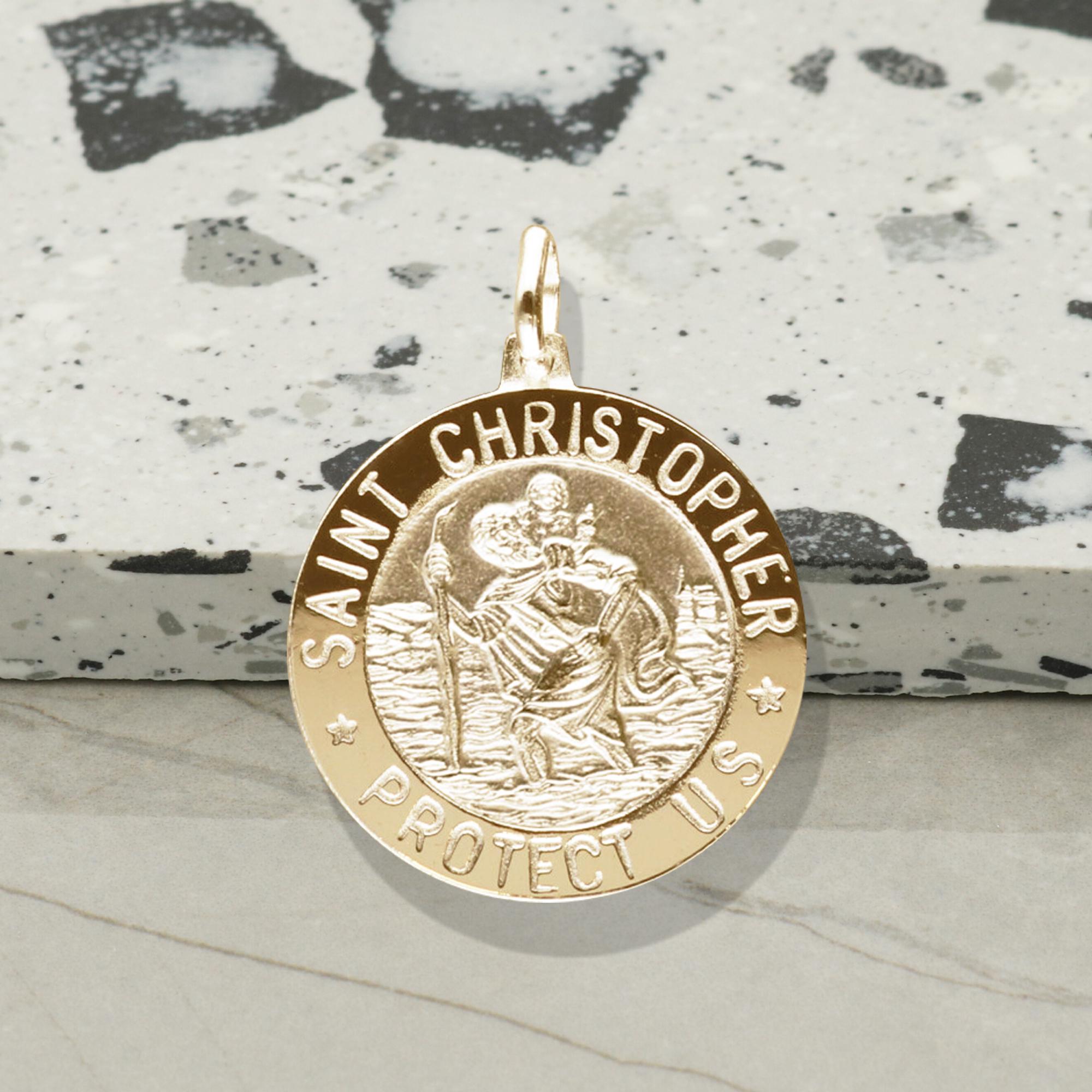 9ct st christopher discount