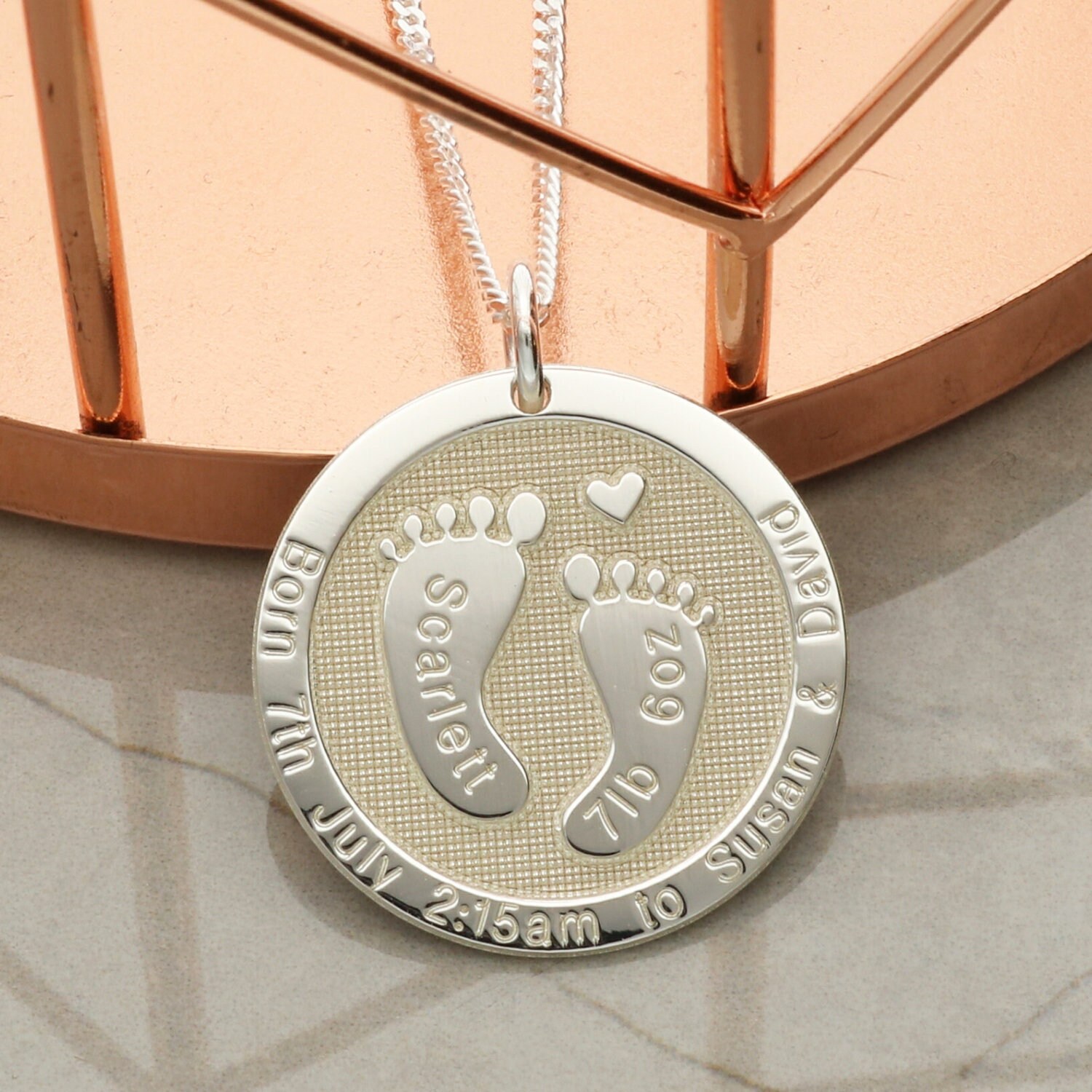 Actual Footprint Necklace Personalized Footprint to Handprint Necklace  Mother or Baby Gift Footprint Charm Mothers Day Gift - Etsy