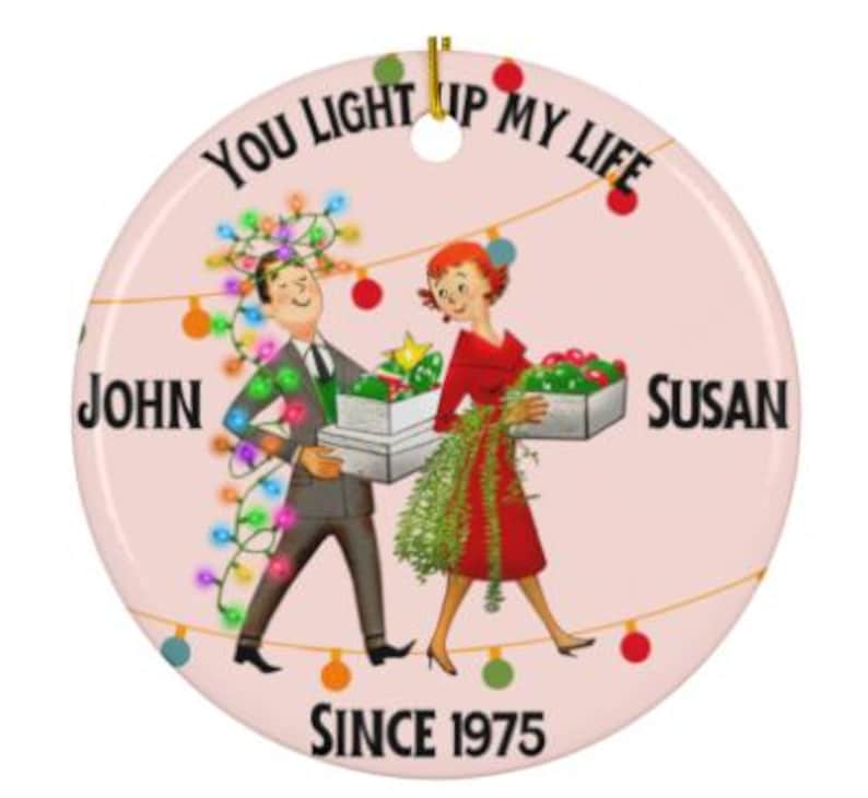 Custom Photo Funny Caricature Acrylic Ornament