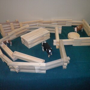 toy farm fence set