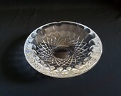 Waterford Fine Crystal Ashtray Large Heavy Cigar Ready Ashtray in Waterford 39 s Colleen Pattern Impressive and Beautiful