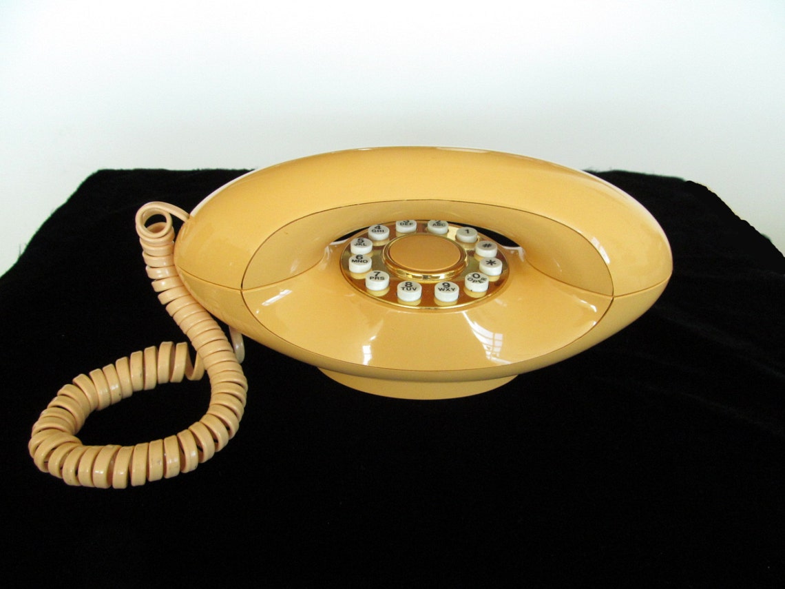 Vintage Genie Phone Aladdin Telephone ATC Touchtone Telephone Etsy