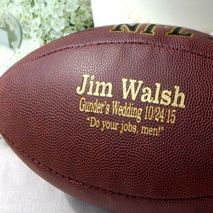 Football personnalisé, Cadeau Groomsmen Gift Football, Football Groomsmen, Football Gift, Groomsman Gift Football, Wedding Groomsmen Gift