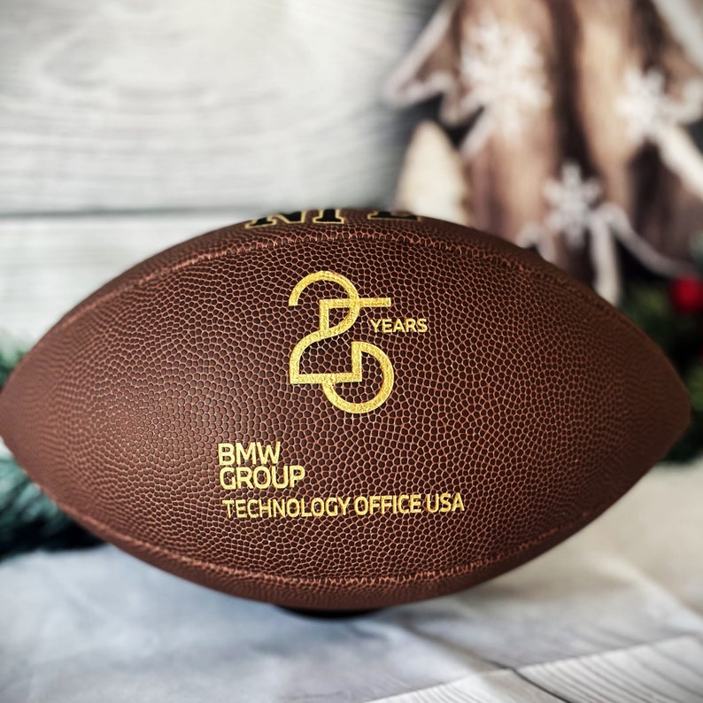 Personalized Football, Groomsmen Gift, Ring Bearer Gift, Best Man Gift, Wedding Keepsake, Custom Football, Gifts for Men, Groomsman Football image 10