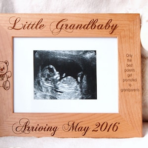 New Grandparent Gifts, New Grandparents Gift, Ultrasound Frame, Personalized Picture Frame, New Grandparent Gifts New Grandparent Gift Ideas