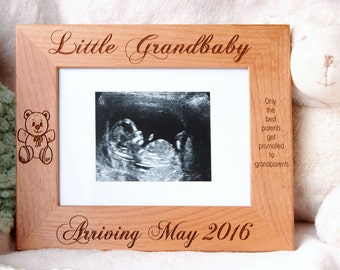 New Baby Boy Gift, Ultrasound Frame, Baby Shower Gift, Teddy Bear, Its a Boy, Grandparents Gift, Newborn Keepsake, Sonogram Frame, Baby Boy