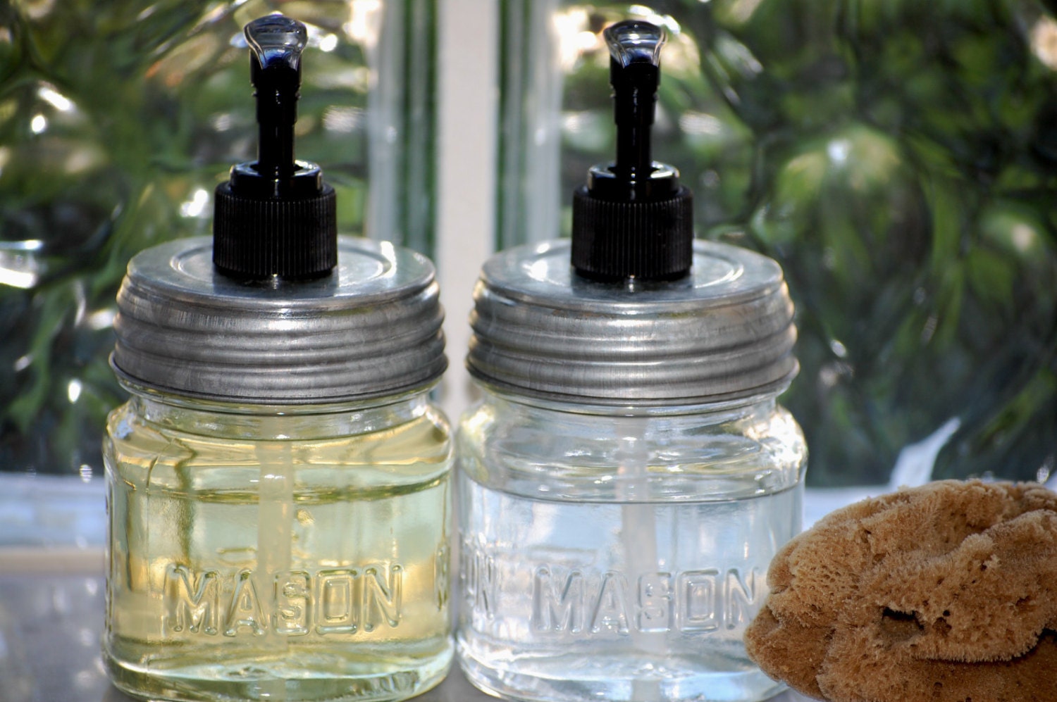 Mason jar soap dispenser - .de
