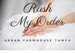 RUSH PROCESSING - Add This Feature for 1-2 Day Processing & Expedited Shipping