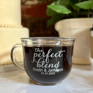 Coffee Wedding Favors, Personalized Coffee Cups, Hot Chocolate Bar, Wedding Favors Coffee, Custom Guest Gifts, Winter Wedding, Coffee Bar image 5