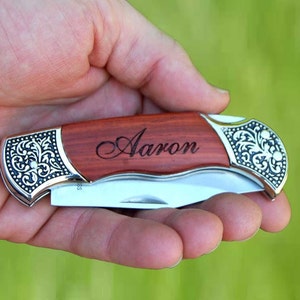 Personalized Pocket Knife, Mens Valentine Gift, Personalized Valentines Pocket Knife, Engraved Holiday Gift, Pocket Knife, Engraved Knife
