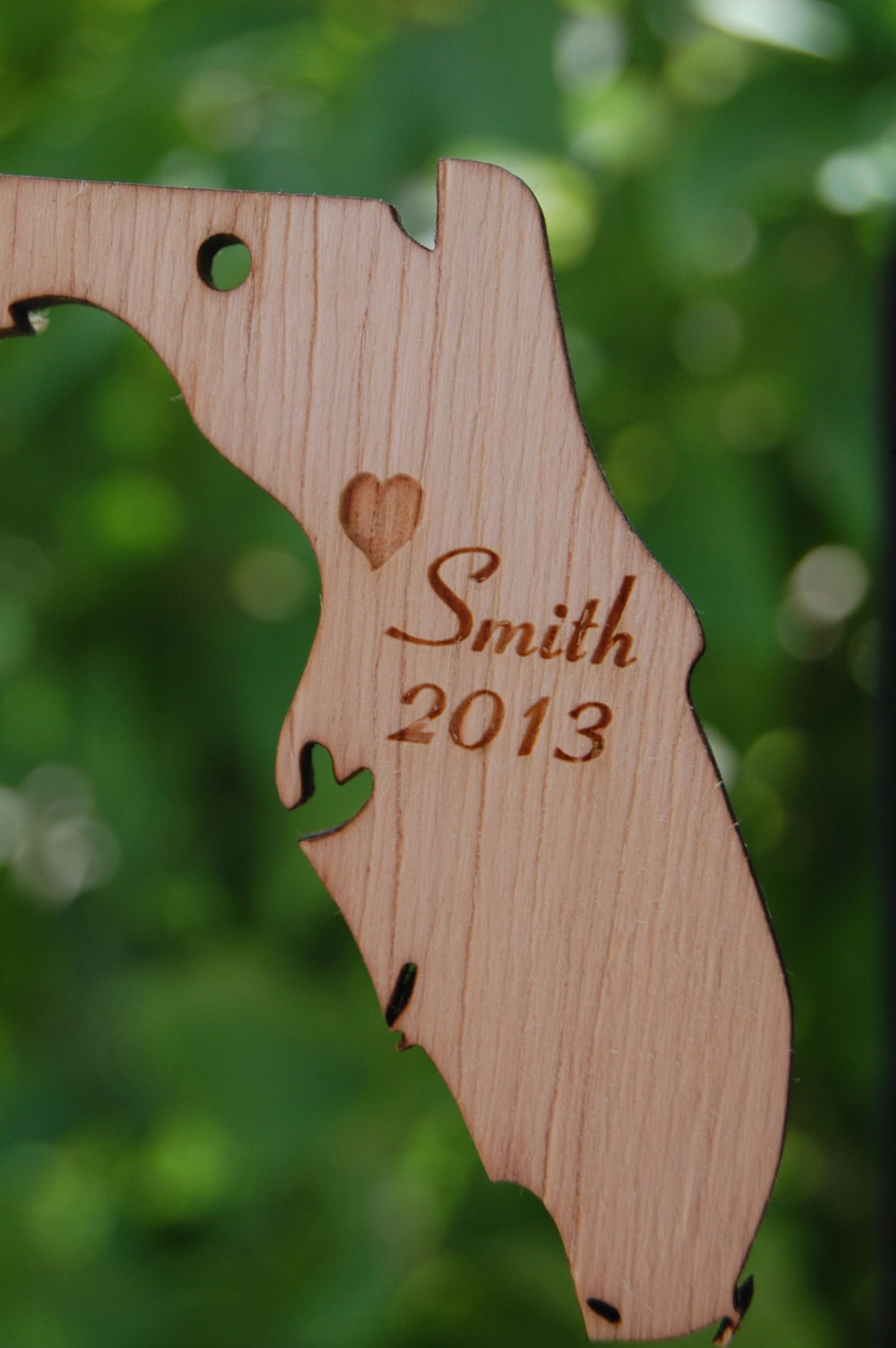 Our First Christmas Ornament State Wedding Ornament Etsy